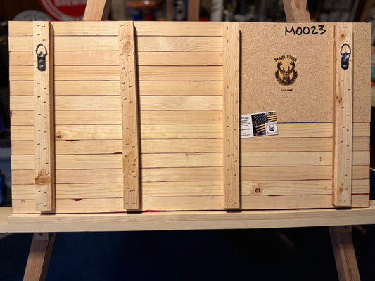 Medium Subtle Red, White & Blue, Handmade Flag #M0023. New